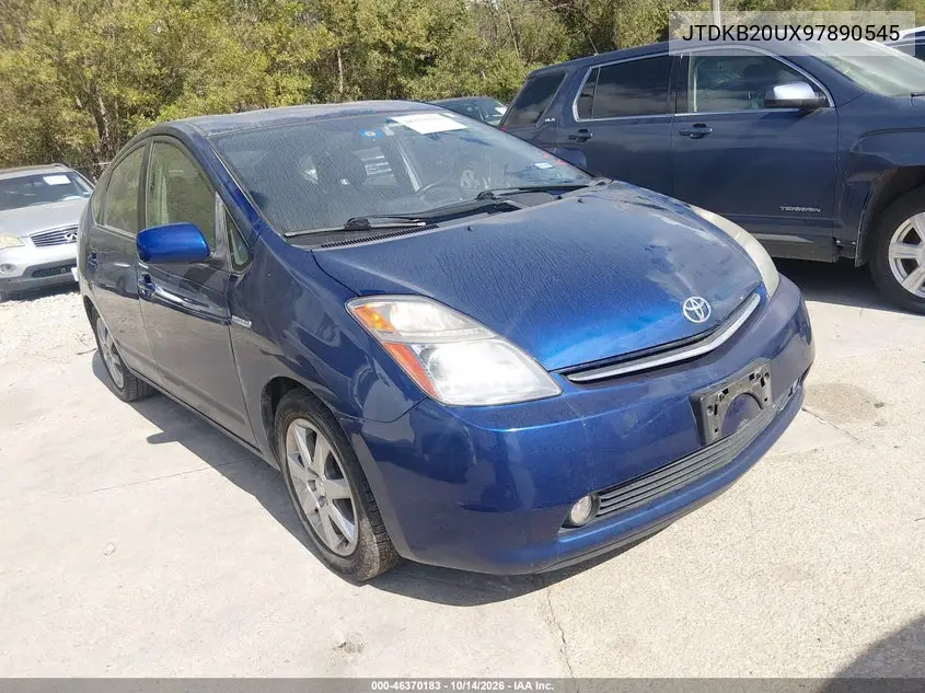JTDKB20UX97890545 Toyota Prius 2009 — повреждение Естественный износ, фото до ремонта