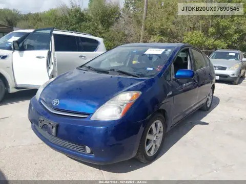 JTDKB20UX97890545 — 2009 Toyota Prius, фото 2 с аукциона IAAI, Естественный износ