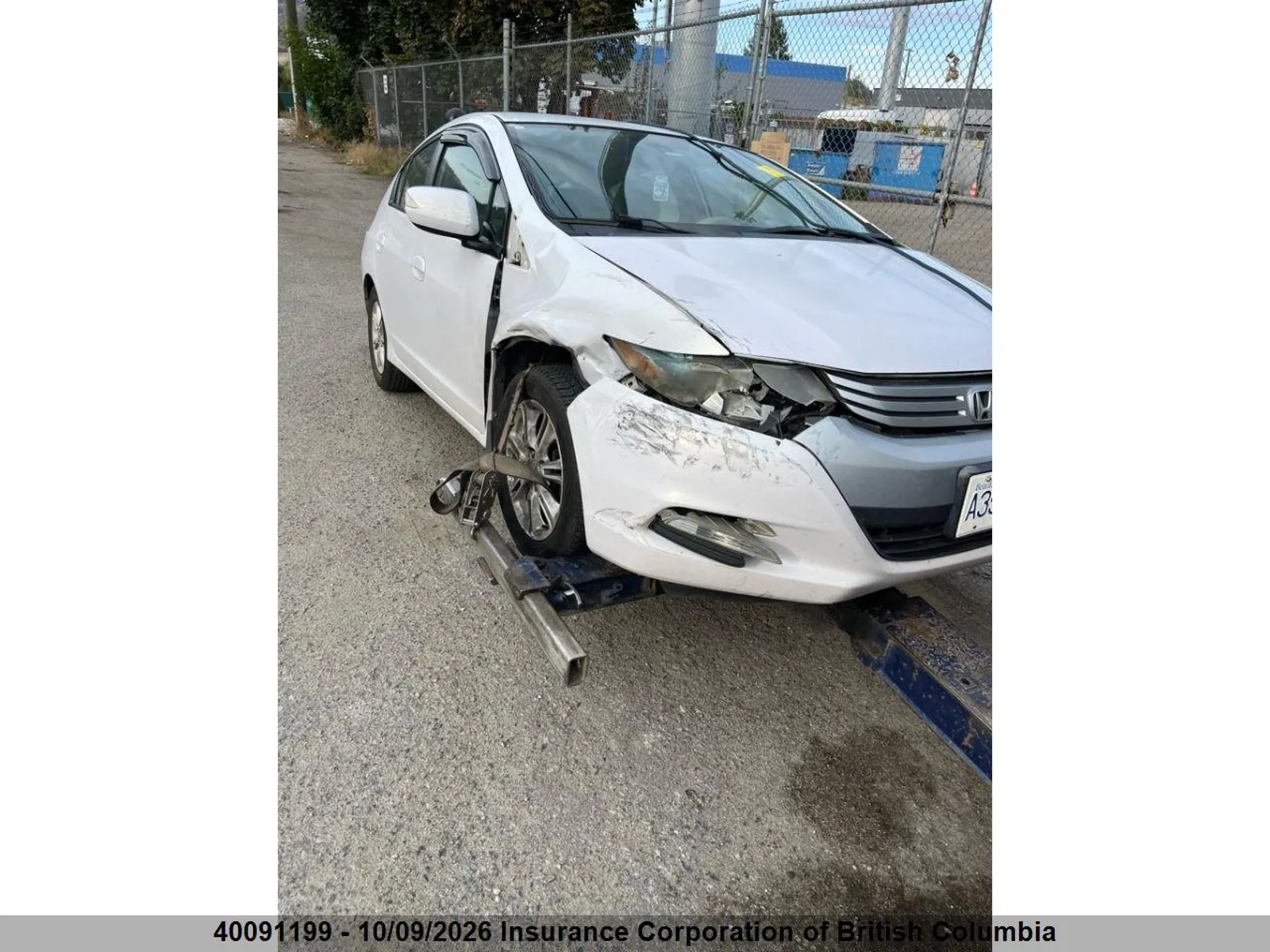 2010 Honda Insight Ex VIN JHMZE2H7XAS801433 фото 2