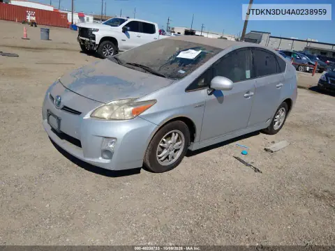 2010 Toyota Prius Iii VIN JTDKN3DU4A0238959 фото 3