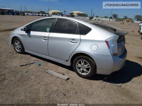 2010 Toyota Prius Iii VIN JTDKN3DU4A0238959 фото 4