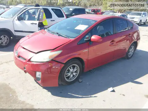 2010 Toyota Prius Ii VIN JTDKN3DU5A0105188 фото 2