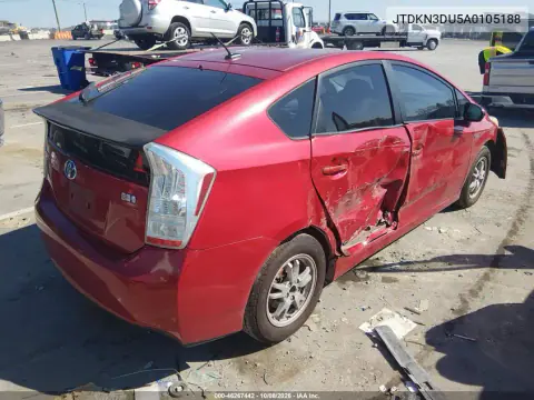 2010 Toyota Prius Ii VIN JTDKN3DU5A0105188 фото 4