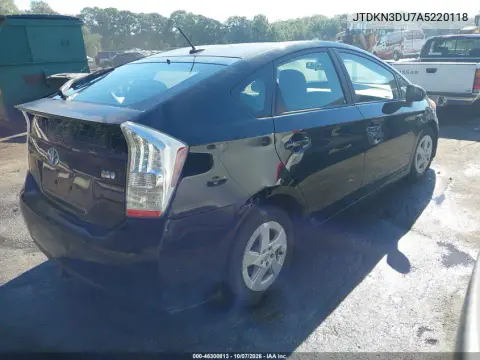 2010 Toyota Prius Iii VIN JTDKN3DU7A5220118 фото 5