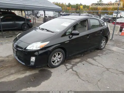 JTDKN3DU4A0057781 — 2010 Toyota Prius, фото 3 с аукциона IAAI 15.10.2026, Естественный износ