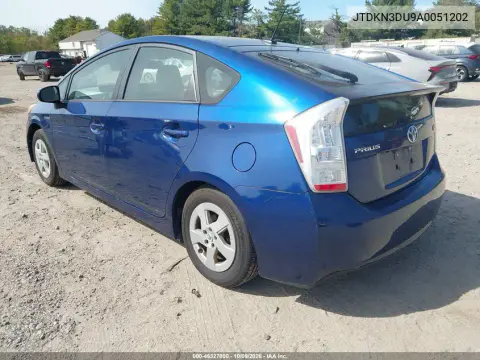 2010 Toyota Prius Iv VIN JTDKN3DU9A0051202 фото 4