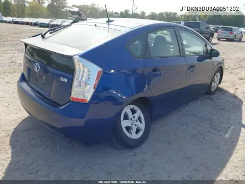 2010 Toyota Prius Iv VIN JTDKN3DU9A0051202 фото 5