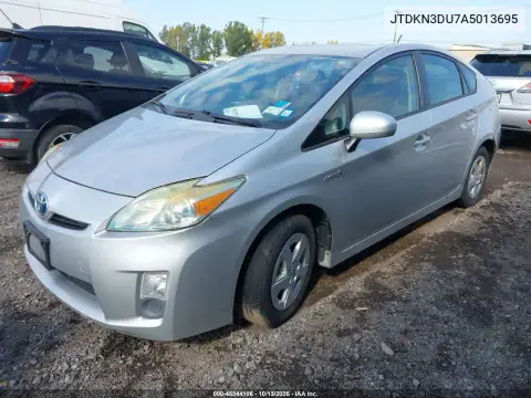 JTDKN3DU7A5013695 — 2010 Toyota Prius, фото 3 с аукциона IAAI 14.10.2026, Естественный износ