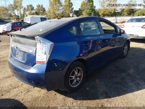JTDKN3DU0A0040198 — 2010 Toyota Prius, фото 5 с аукциона IAAI, Естественный износ