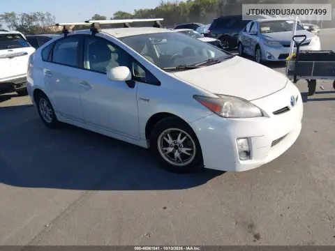 JTDKN3DU3A0007499 — 2010 Toyota Prius, Естественный износ, фото до ремонта