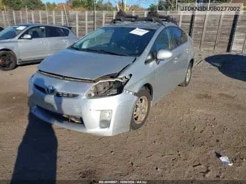 2011 Toyota Prius Two VIN JTDKN3DU0B0277002 фото 3