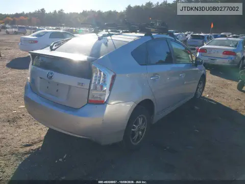 2011 Toyota Prius Two VIN JTDKN3DU0B0277002 фото 5