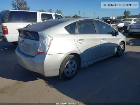 2011 Toyota Prius Two VIN JTDKN3DU5B0269199 фото 5