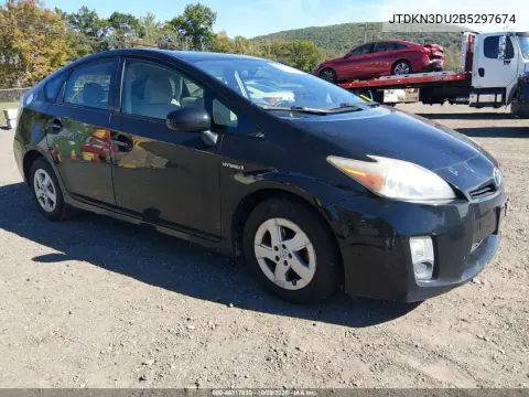 JTDKN3DU2B5297674 — 2011 Toyota Prius, Естественный износ, фото до ремонта