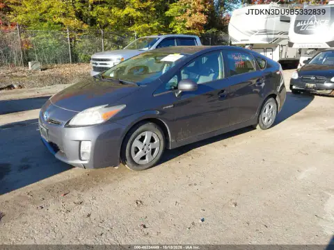 JTDKN3DU9B5332839 — 2011 Toyota Prius, фото 3 с аукциона IAAI 26.10.2026, Естественный износ