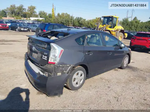 JTDKN3DU6B1431884 — 2011 Toyota Prius, фото 5 с аукциона IAAI, Задняя часть