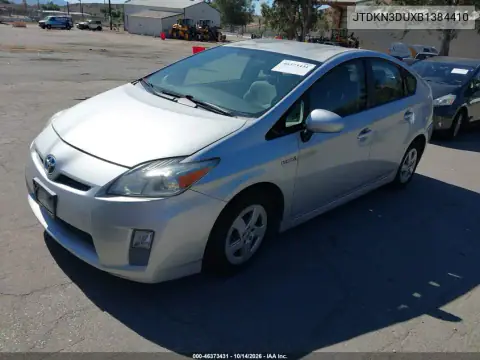 JTDKN3DUXB1384410 — 2011 Toyota Prius, фото 2 с аукциона IAAI, Естественный износ