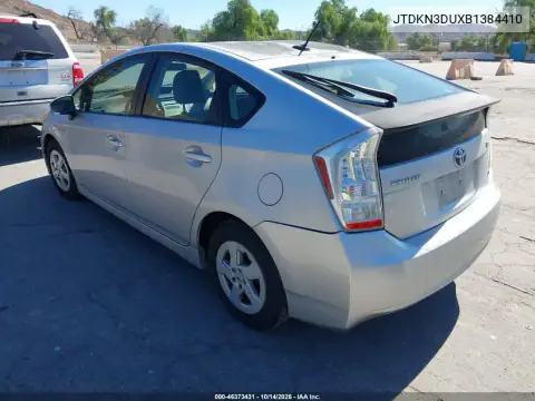 JTDKN3DUXB1384410 — 2011 Toyota Prius, фото 3 с аукциона IAAI, Естественный износ