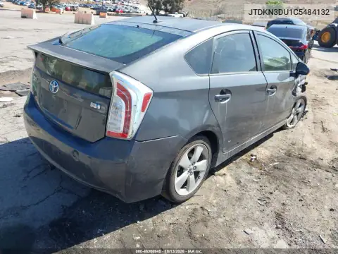 JTDKN3DU1C5484132 — 2012 Toyota Prius, фото 4 с аукциона IAAI, Передняя часть