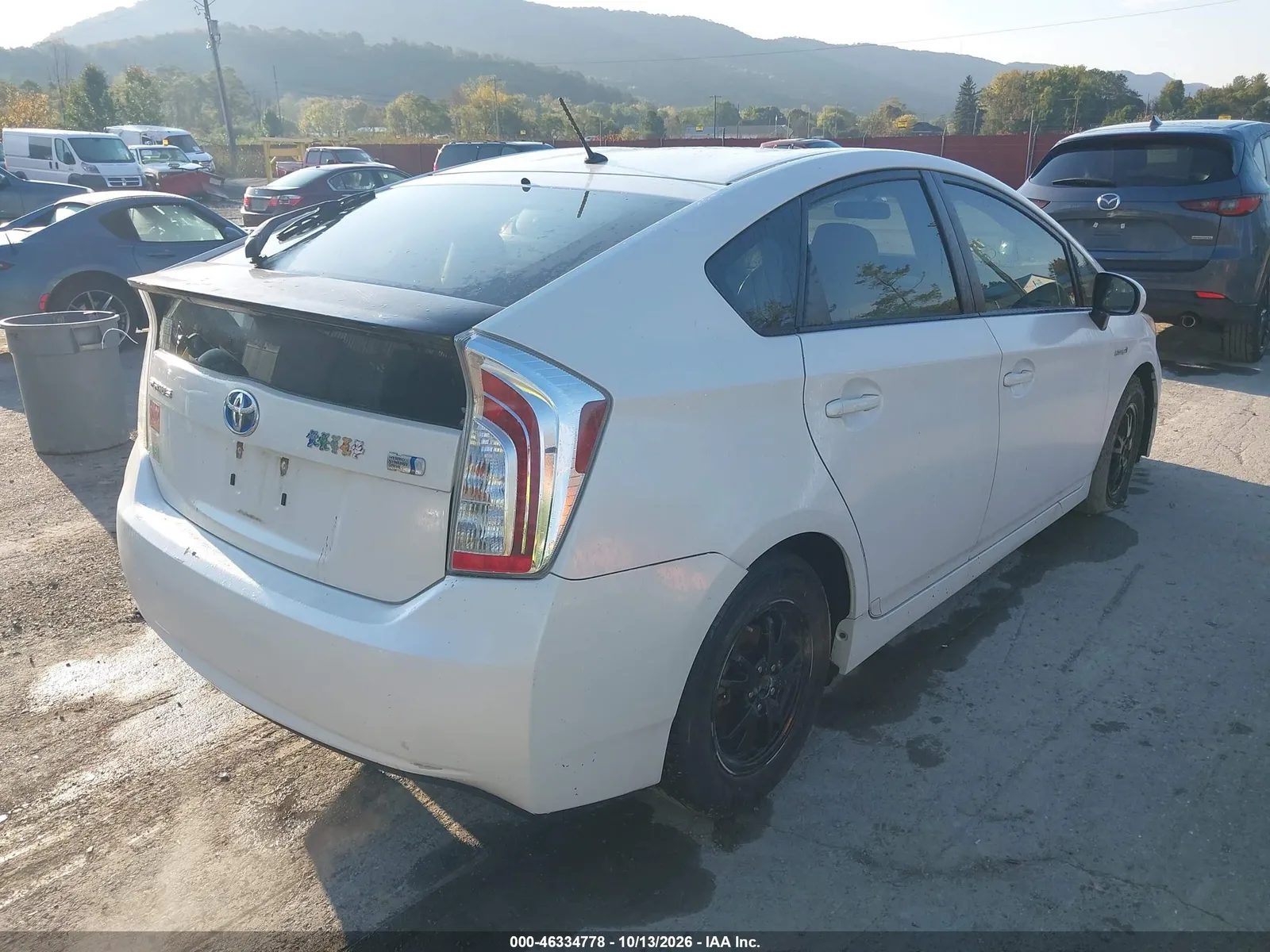 2012 Toyota Prius Two VIN JTDKN3DU4C5412244 фото 7