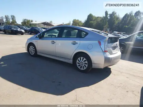2013 Toyota Prius Plug-In VIN JTDKN3DP3D3036241 фото 4