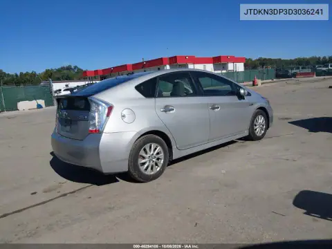2013 Toyota Prius Plug-In VIN JTDKN3DP3D3036241 фото 5