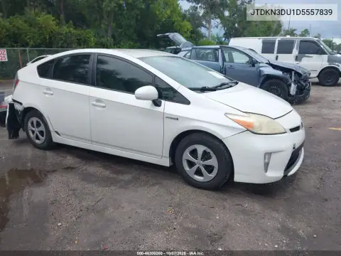 2013 Toyota Prius Two VIN JTDKN3DU1D5557839 фото 1