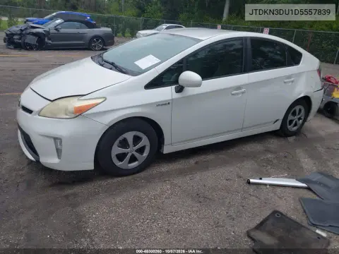 2013 Toyota Prius Two VIN JTDKN3DU1D5557839 фото 2