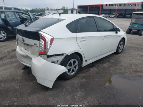 2013 Toyota Prius Two VIN JTDKN3DU1D5557839 фото 4