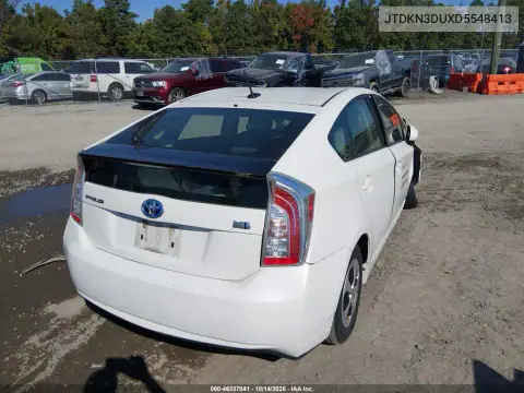 JTDKN3DUXD5548413 — 2013 Toyota Prius, фото 4 с аукциона IAAI, Повреждения со всех сторон