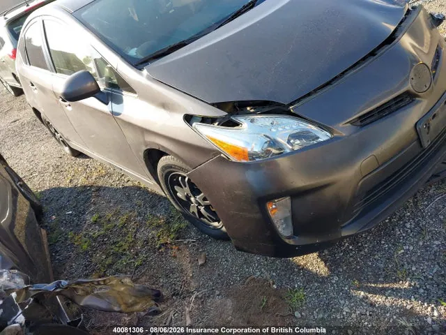 2014 Toyota Prius VIN JTDKN3DU8E0369107 фото 1