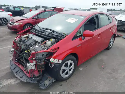 2015 Toyota Prius Four VIN JTDKN3DU1F1921557 фото 3