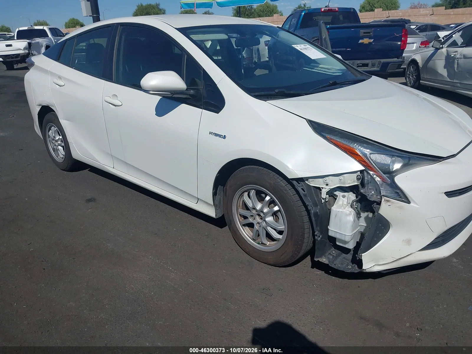 2016 Toyota Prius Two Eco VIN JTDKARFU5G3025540 фото 7