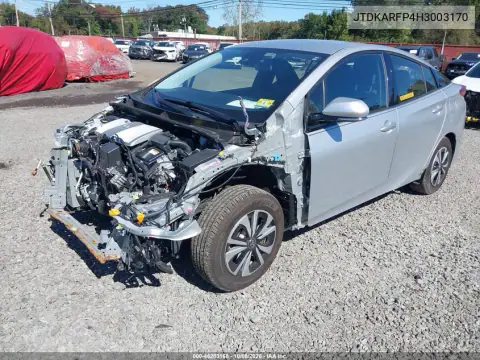 2017 Toyota Prius Prime Premium VIN JTDKARFP4H3003170 фото 3