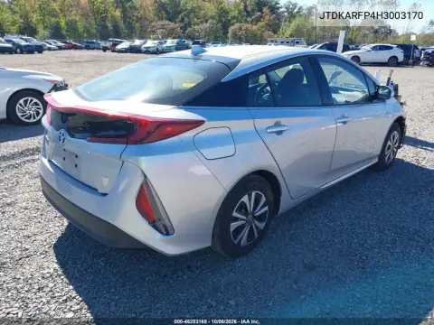 2017 Toyota Prius Prime Premium VIN JTDKARFP4H3003170 фото 5