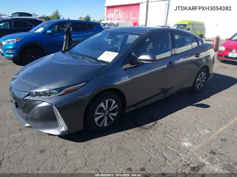 JTDKARFPXH3054382 — 2017 Toyota Prius, фото 3 с аукциона IAAI, Повреждения со всех сторон