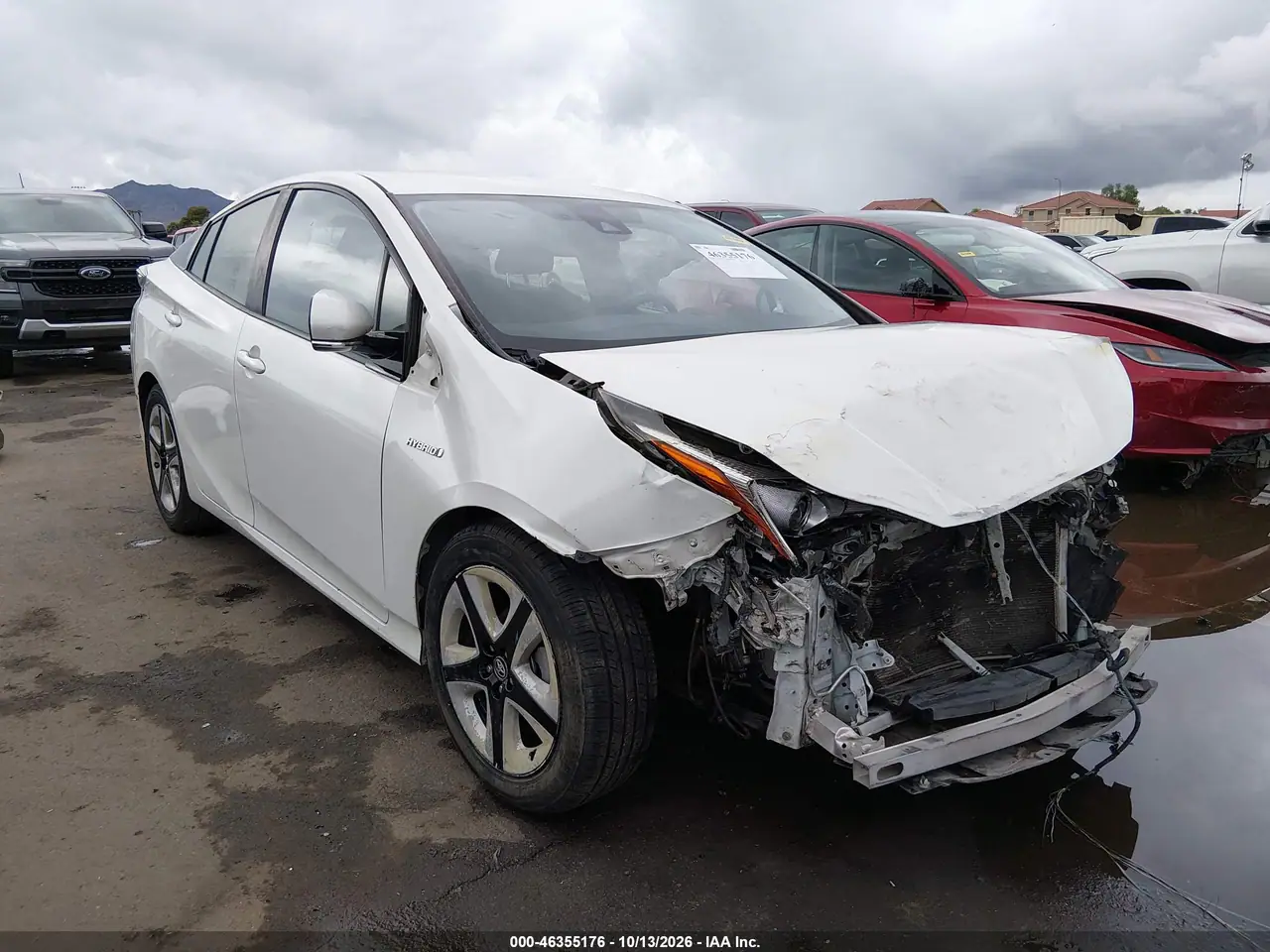 2017 Toyota Prius Four Touring VIN JTDKARFU6H3035950 фото 2