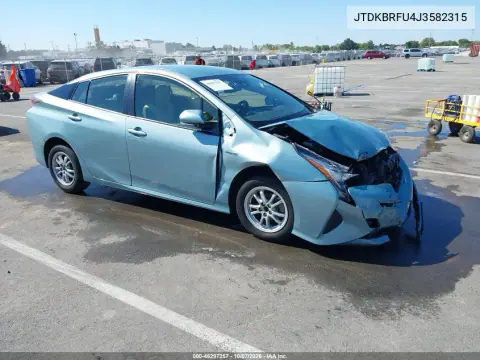 2018 Toyota Prius Two VIN JTDKBRFU4J3582315 фото 1