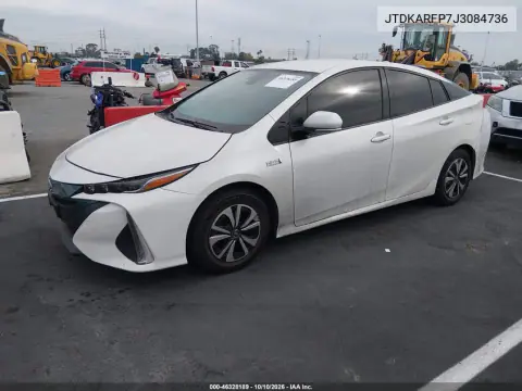 2018 Toyota Prius Prime Plus VIN JTDKARFP7J3084736 фото 3