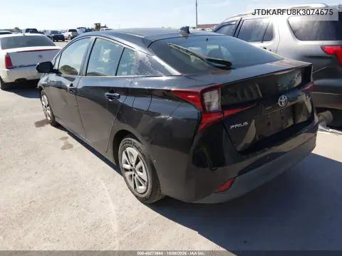 2019 Toyota Prius Le VIN JTDKARFU8K3074675 фото 4