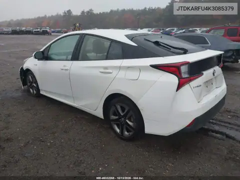 2019 Toyota Prius Xle VIN JTDKARFU4K3085379 фото 4