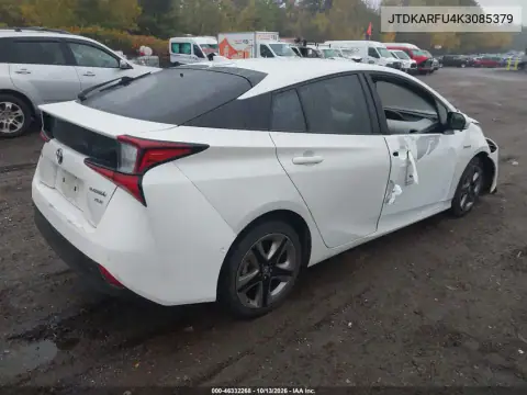 2019 Toyota Prius Xle VIN JTDKARFU4K3085379 фото 5