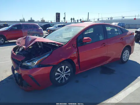 2019 Toyota Prius Le VIN JTDKARFU3K3076222 фото 2