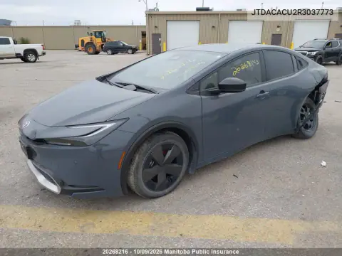 2024 Toyota Prius Prime Se VIN JTDACACU2R3037773 фото 2