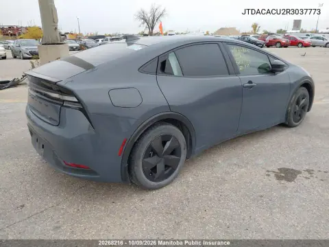 2024 Toyota Prius Prime Se VIN JTDACACU2R3037773 фото 4
