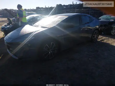 2026 Toyota Prius Xle VIN JTDACAAU8T3075440 фото 3