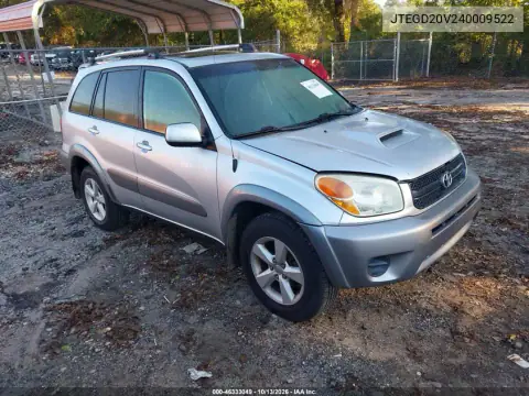 JTEGD20V240009522 — 2004 Toyota RAV4, Естественный износ, фото до ремонта