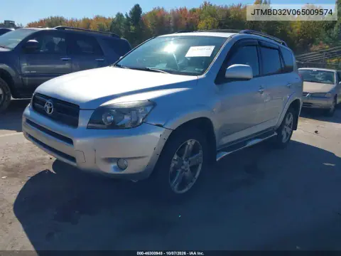 2006 Toyota Rav4 Sport VIN JTMBD32V065009574 фото 3