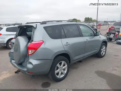 JTMZD31V765025013 — 2006 Toyota RAV4, фото 5 с аукциона IAAI, Задняя часть