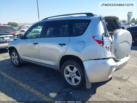 2008 Toyota Rav4 Base V6 VIN JTMZK33V686012270 фото 4